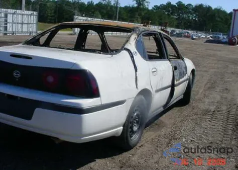 2005 Chevrolet Impala из США, поврежденный, VIN 2G1WF52E859335236